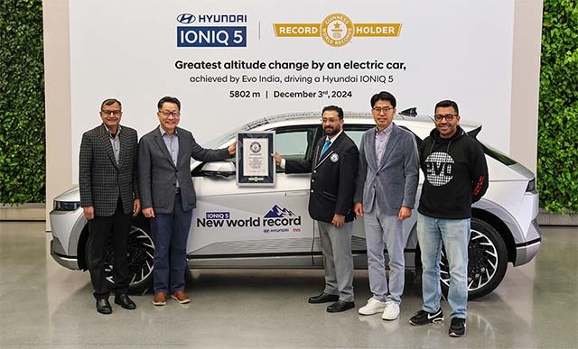 Το Hyundai IONIQ 5, διεκδικεί ρεκόρ Γκίνες, για την ανάβαση στο μεγαλύτερο  υψόμετρο από EV