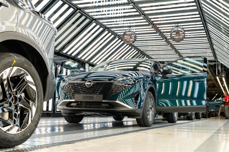 Το εργοστάσιο της Nissan στο Sunderland γιορτάζει την έναρξη παραγωγής του Qashqai με το νέο e-POWER