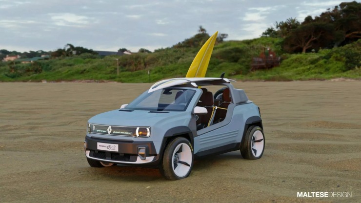 Το Renault 4 E-Tech έγινε beach buggy δια χειρός Maltese