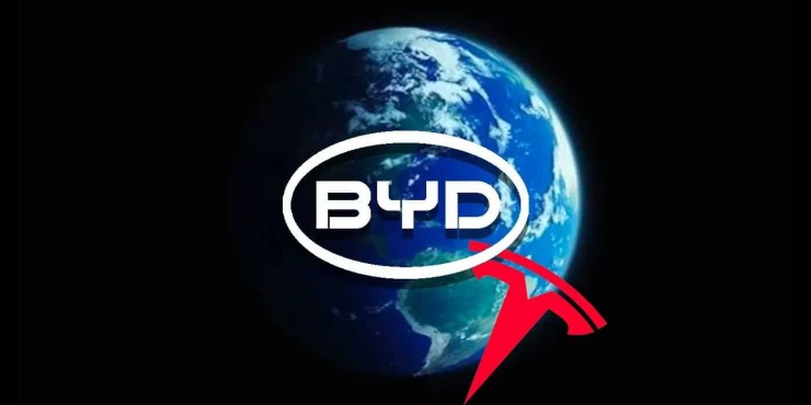Η BYD πούλησε 3 φορές περισσότερα αυτοκίνητα από την Tesla στην Ευρώπη