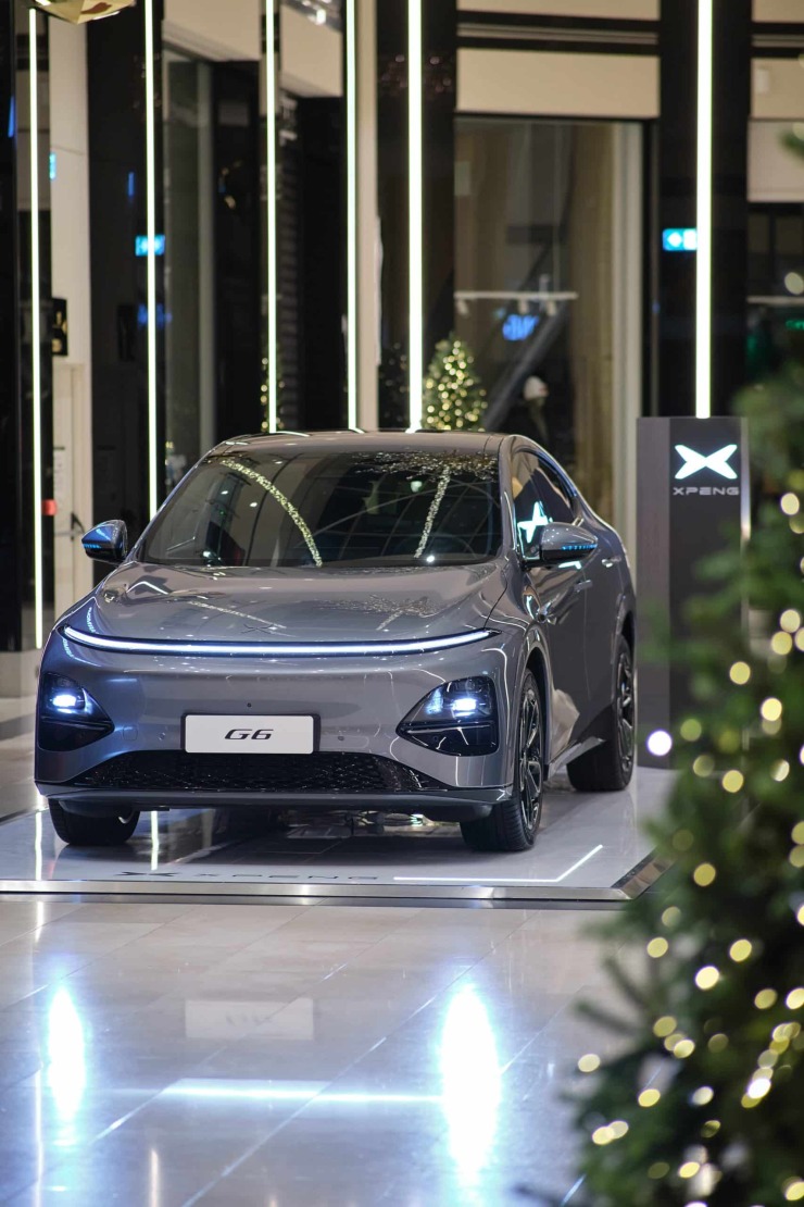 Το XPENG G6 κάνει την πρώτη του επίσημη εμφάνιση στο Golden Hall
