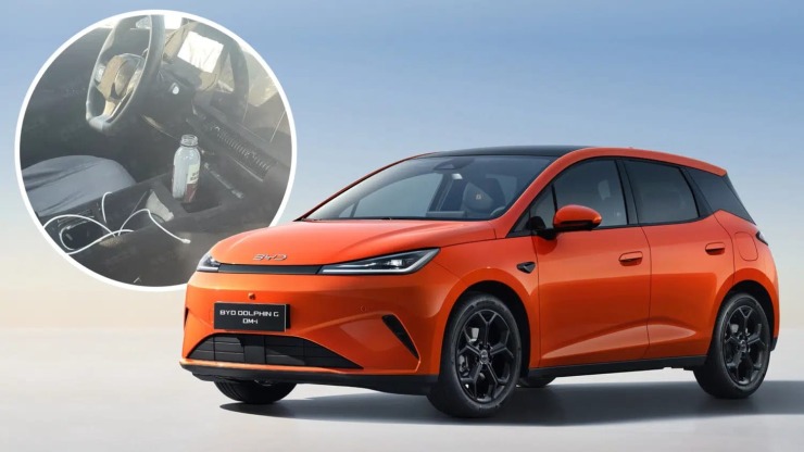 Πρώτες εικόνες από το εσωτερικό του νέου BYD Dolphin G