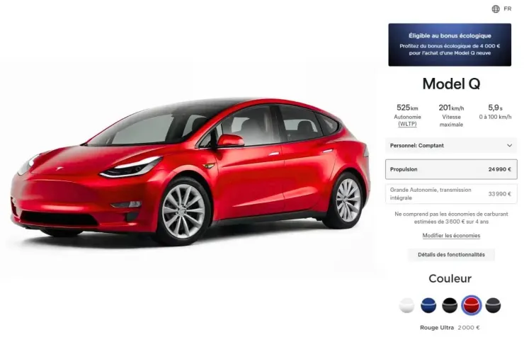 Το ηλεκτρικό αυτοκίνητο των €20.000 της Tesla έφτασε: Το Model Q