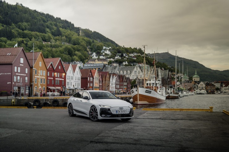 Με το Audi A6 e-tron στη Σκανδιναβία, κάνοντας 1.057 χλμ χωρίς σταγόνα καυσίμου