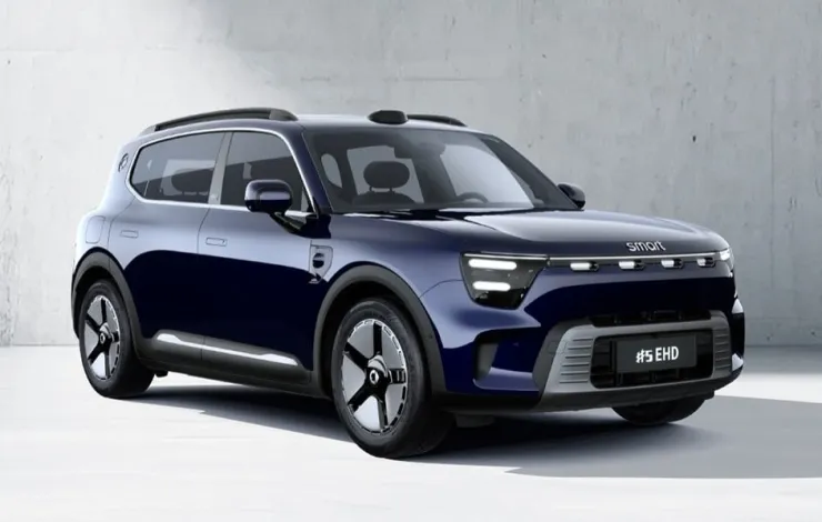 Νέο Smart #5 EHD SUV: Το πρώτο PHEV με αυτονομία 1.615 χλμ. και premium τεχνολογίες