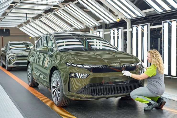 Η Skoda εγκαινιάζει τη σειρά παραγωγής του νέου Enyaq