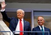 Ο Τραμπ με τον CEO της Rolex στο US Open