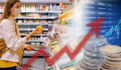 οι τιμές χονδρικής των εγχώριων βιομηχανικών τροφίμων, παρουσίασαν νέα αύξηση των Απρίλιο κατά 10,3%