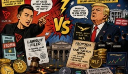 Αγωγή Τζάστιν Σαν κατά World Liberty των Τραμπ για τα δικαιώματα των WLFI tokens