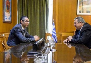Συνομιλίες των υπουργών Άμυνας Κύπρου και Ελλάδος στη Λάρνακα