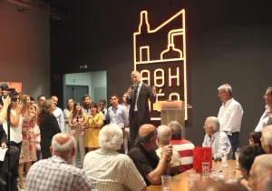 Ο κ. Αλέξανδρος Δανιηλίδης, Διευθύνων Σύμβουλος της Αθηναϊκής Ζυθοποιίας, σε εκδήλωση εορτασμού των 55 χρόνων της εταιρείας