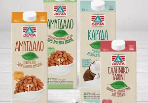 ροφήματα ΔΕΛΤΑ από αμύγδαλο, καρύδα, ταχίνι