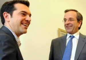 Αλέξης Τσίπρας, Αντώνης Σαμαράς