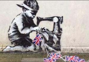 Banksy, Slave Labour (Banting Boy)