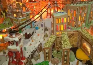 gingerbread city