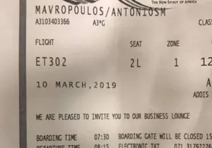 Η μοιραία πτήση της Ethiopian Airlines