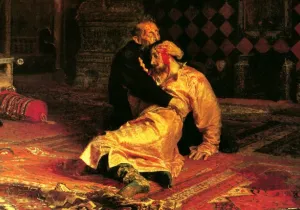 Ρέπιν, Ιβάν ο τρομερός και ο γιος του