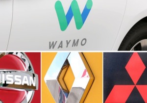 Waymo, Renault, Nissan, Mitsubishi