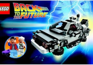 Back to the Future, Delorean, Lego