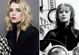 Η Lucy Boynton στον ρόλο της Marianne Faithfull