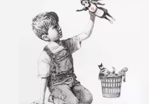 Banksy superhero nurse