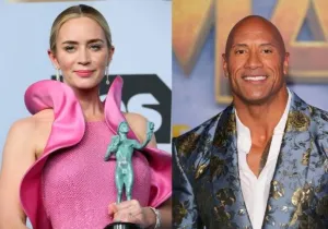 Emily Blunt και Dwayne Johnson