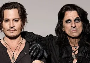 Johnny Depp, Alice Cooper