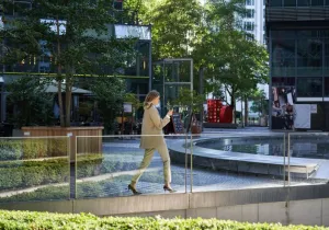 <a href="https://www.freepik.com/free-photo/silhouette-corporate-woman-suit-walking-along-city-center-near-office-buildings_34395877.htm#query=city%20wellbeing&position=14&from_view=search&track=ais">Image by benzoix</a> on Freepik