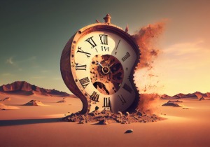 Χρόνος - Time, Image by vecstock on Freepik.com