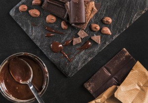 σοκολάτα, dark chocolate, Image by Freepik.com