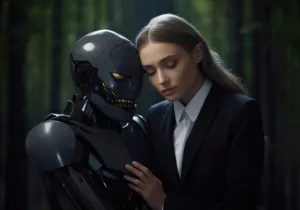 ρομπότ φίλος, AI friend - Image by freepik.com