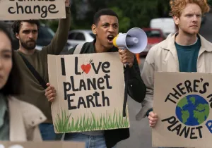 ESG protest - Image by freepik.com