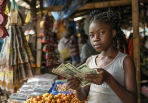Αφρική, εισόδημα _ Africa child marketplace - Image by freepik.com