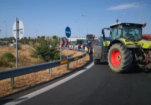 Θεσσαλονίκη: Συγκέντρωση διαμαρτυρίας αγροτών για το αυξημένο κόστος παραγωγής