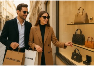 Στην Ευρώπη για "luxury shopping" οι εύποροι Αμερικανοί, λόγω των δασμών