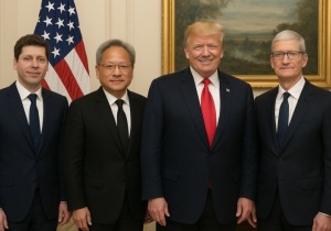 (Και) ο Huang της Nvidia με τον Τραμπ στην επίσημη επίσκεψη στο Ηνωμένο Βασίλειο. Μαζί με τους επικεφαλής των OpenAI, Blackstone, BlackRock και πιθανώς Apple