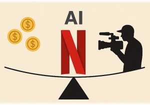Netflix: "Σε τεντωμένο σχοινί" μεταξύ επενδυτών και δημιουργών για την τεχνητή νοημοσύνη