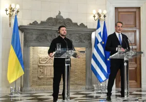 Μητσοτάκης: Η Ελλάδα κόμβος για το αμερικανικό LNG - Θα παράσχει συνδρομή στην μεταπολεμική ανοικοδόμηση στην Ουκρανία