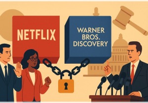 Το ρίσκο του Netflix: Η εξαγορά της Warner φέρνει πολιτικό και ρυθμιστικό συναγερμό