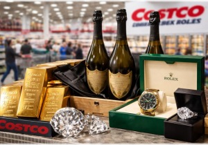 Rolex, Dom Pérignon και ράβδοι χρυσού: Η Costco «φλερτάρει» τους εύπορους