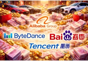 Μοιράζουν χρήμα και αυτοκίνητα:  «Μάχη τιτάνων» της τεχνολογίας για το κινεζικό Νέο Έτος