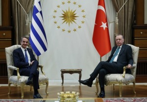 Σε εξέλιξη η συνάντηση Μητσοτάκη με Ερντογάν στην Άγκυρα
