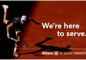 Brand Ambassador της Allianz ο Jannik Sinner