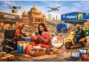 Ινδία: Η "επαρχία" εκτοξεύει το e-commerce σε αγορά $250 δισ. - Walmart και Amazon μπροστά