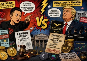 Αγωγή Τζάστιν Σαν κατά World Liberty των Τραμπ για τα δικαιώματα των WLFI tokens