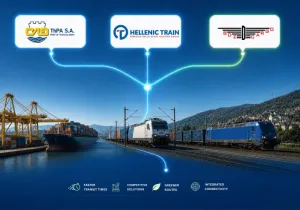 ΟΛΘ–Hellenic Train–BDZ: Νέος άξονας για logistics από Θεσσαλονίκη προς Βαλκάνια και Ευρώπη