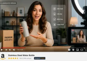 Τέλος στους AI «ανθρώπους» σε διαφημίσεις - Η Amazon επιβάλλει σήμανση