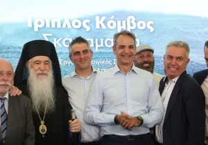 Μητσοτάκης: Ο τριπλός κόμβος Σκαραμαγκά θα αλλάξει τη Δυτική Αττική – Υπεγράφη η σύμβαση