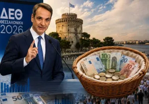 Φαίνεται ότι το χρήμα έχει αρχίσει να ρέει από τα δημοσιονομικά... “μπατζάκια” και το κονδύλι των παροχών στη ΔΕΘ συνεχώς αυξάνεται