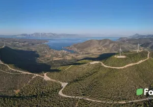 Η FARIA Renewables προχώρησε στην ηλεκτροδότηση του αιολικού πάρκου Faria Αίολος Λάρυμνα